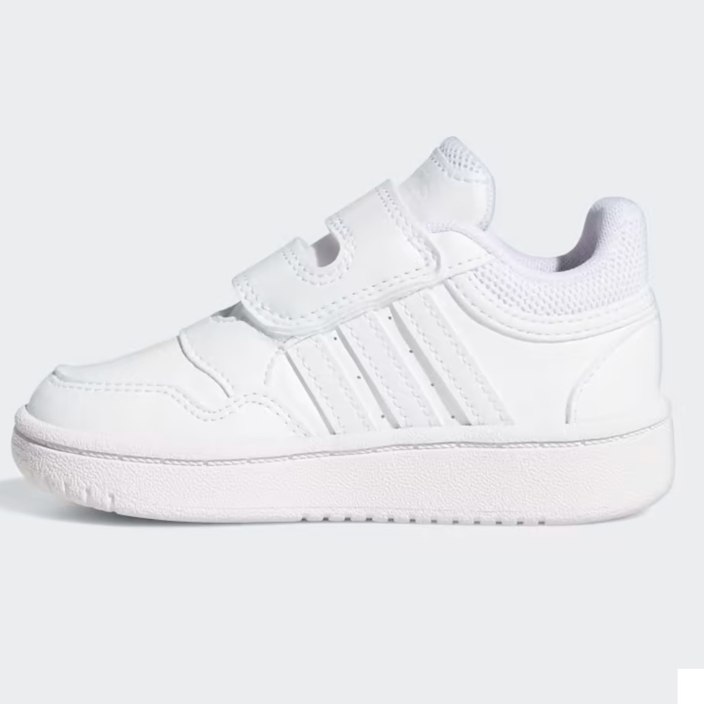 adidas Hoops 3.0 Baby/Toddler Shoes in White Size 10K - Picture 5 of 12